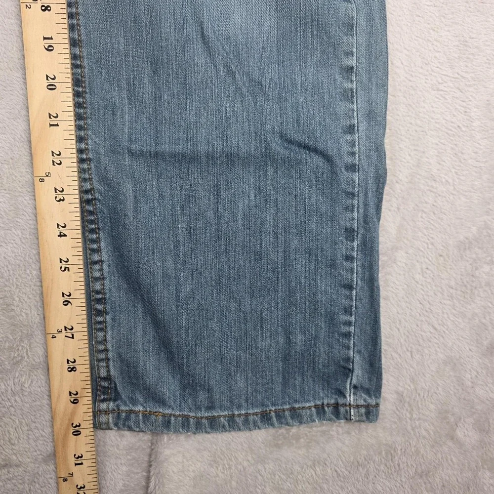 Levis 559 Jeans Mens 36x30‎ Blue Relaxed Straight Leg Denim Casual Light Wash